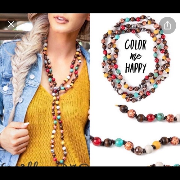 Plunder Beaded Necklace - Picture 3 of 3